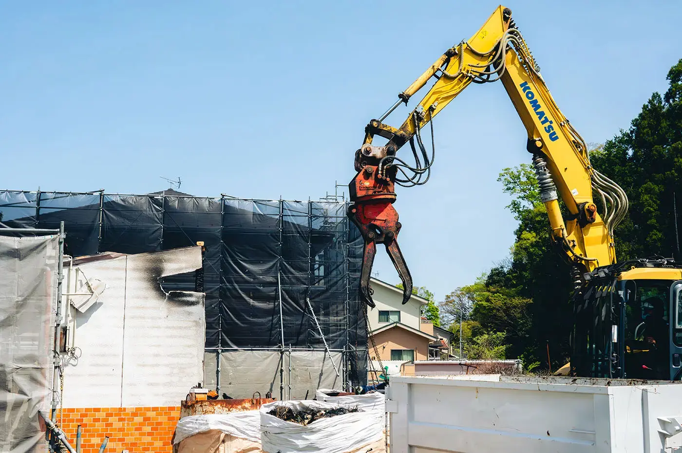 建物解体工事 ビフォー画像