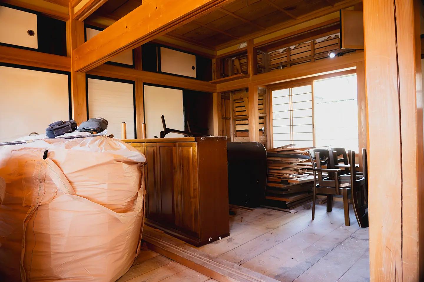 建物解体工事 ビフォー画像