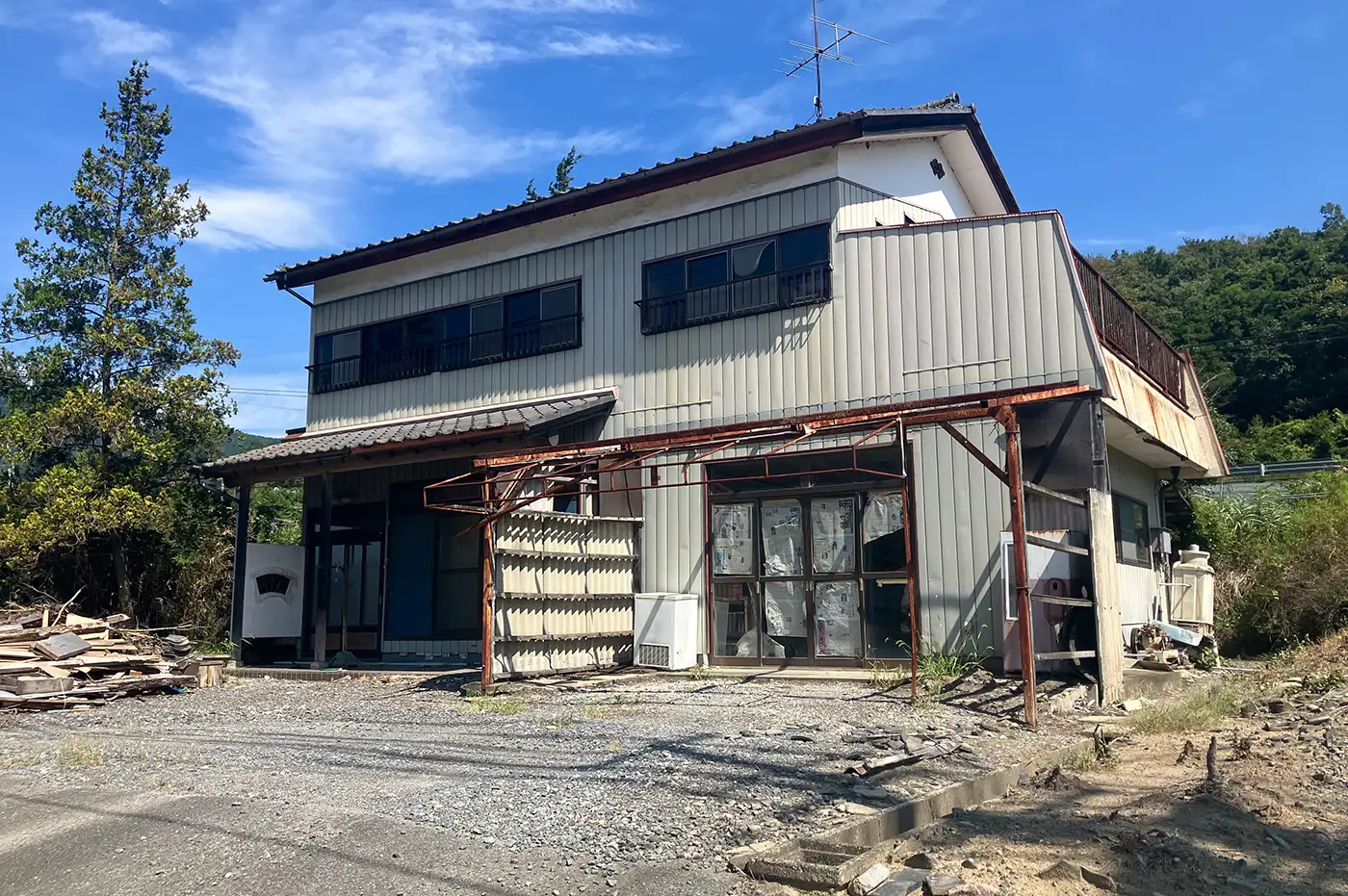 建物解体工事 ビフォー画像